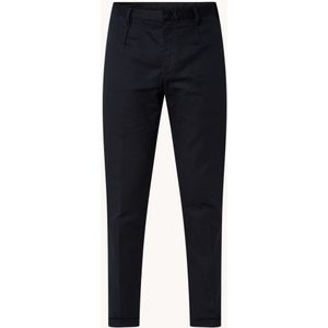 Emporio Armani Straight fit chino met steekzakken