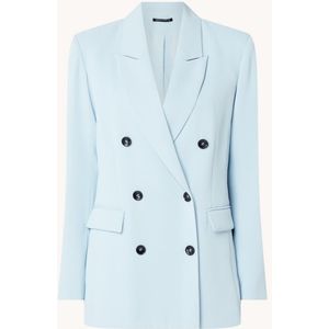 Expresso Double-breasted blazer met klepzakken