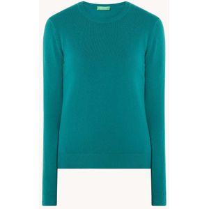 Benetton Fijngebreide pullover van merino wol