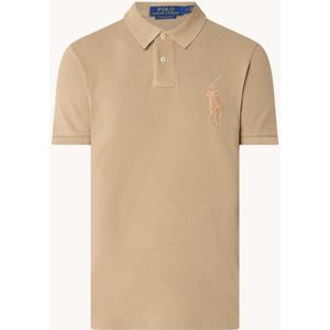 Ralph Lauren Regular fit polo van piqué katoen met logoborduring