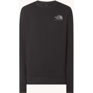 The North Face Sweater met logo- en backprint