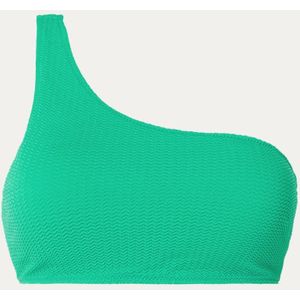 Seafolly One shoulder bikinitop met uitneembare vulling