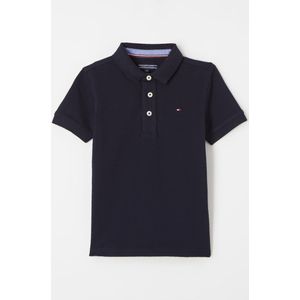 Tommy Hilfiger Polo van piqué katoen met logoborduring