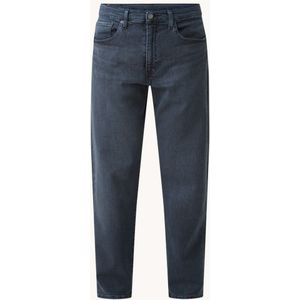 Levi's 502 tapered jeans met donkere wassing