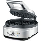 Sage THE NO-MESS WAFFLE - Wafelmaker Zilver