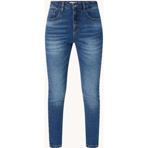 alchemist Lilias high waist skinny cropped jeans van biologisch katoen met donkere wassing