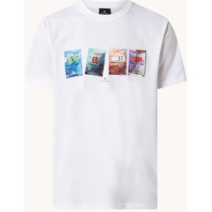 PS Paul Smith T-shirt van biologisch katoen met print