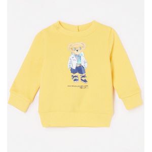 Ralph Lauren Bear sweater met frontprint