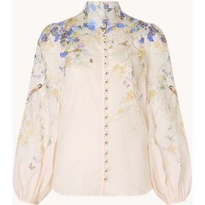 Zimmermann Harmony blouse met bloemenprint en ballonmouw