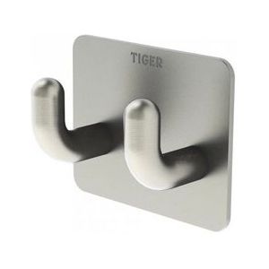 Handtuchhaken Tiger Double Pinky Edelstahl