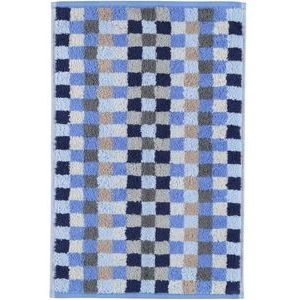 Gästehandtuch Cawö Unique Karo Saphir (6er Set)