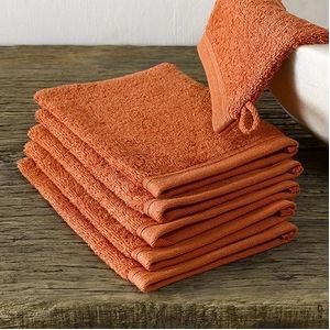 Waschlappen De Witte Lietaer Imagine Orange (6er Set)