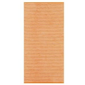 Gästehandtuch Cawö Campus Ringel Stripes Mandarine (Set von 6 Stück)