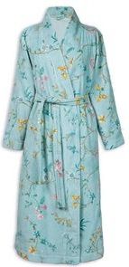 Bademantel Pip Studio Les Fleurs Blue Damen-XXL