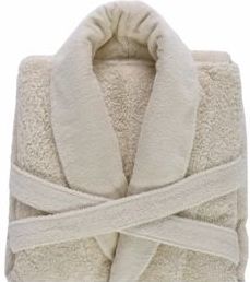Bademantel Abyss & Habidecor Super Pile Ecru-M