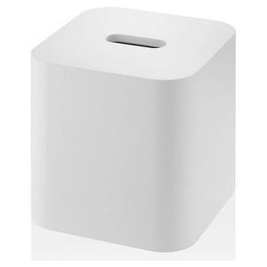 Kosmetiktücherbox Decor Walther Stone Quadratisch Matt Weiß