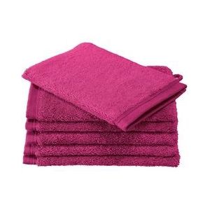 Waschlappen  De Witte Lietaer Contessa Magenta (6er Set)