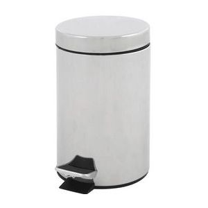 Treteimer EKO Classic Silber Edelstahl 3L