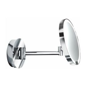 Make-up Spiegel Decor Walther Just Look Plus WD LED Wandmodell Chrome (7x Vergrößerung)