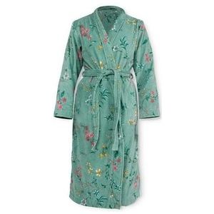 Bademantel Pip Studio Les Fleurs Grün Damen-S