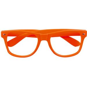 Bril zonder glazen - Oranje