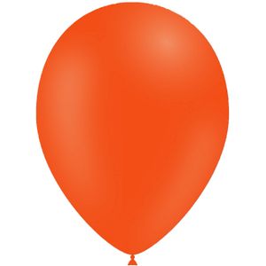 Koningsdag ballonnen oranje - 28cm