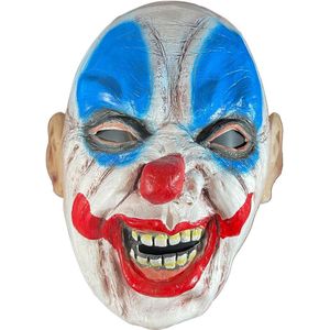 Halloween masker - Killer clown kaal - Latex