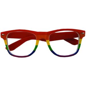Regenboog bril