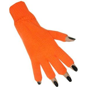 Koningsdag handschoenen oranje