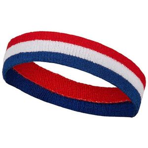 Koningsdag haarband rood/wit/blauw