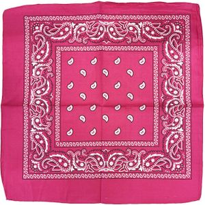 Bandana roze - 53 x 53cm