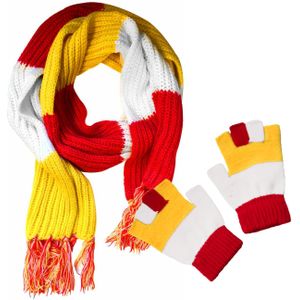 Voordeelpakket Oeteldonk sjaal & Oeteldonk handschoenen