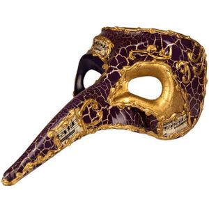 Venetiaans masker snavel - paars