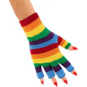 Handschoenen regenboog