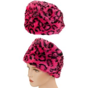 Bontmuts panter roze