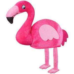 Flamingo hoed roze