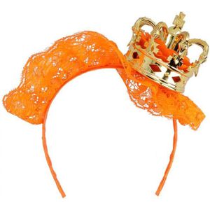 Tiara kroontje oranje