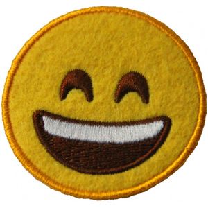 Emoji Embleem - Smiley | Carnaval Den Bosch
