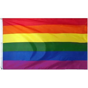 Regenboog vlag - 90x150cm