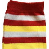 Oeteldonk - Gebreide Sokken - Rood/Wit/Geel