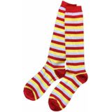 Oeteldonk - Gebreide Sokken - Rood/Wit/Geel