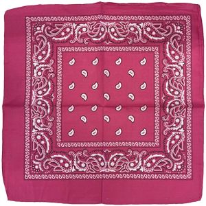 Boerenzakdoek - Roze - 53 x 53 cm