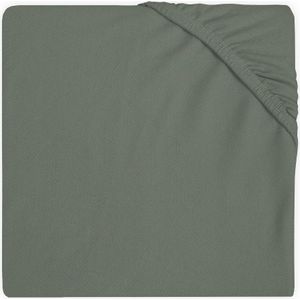 Jollein - Baby Hoeslaken Ledikant Jersey (Ash Green) - Katoen - 60x120cm