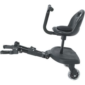 Eco Toys - HC712120 - Meerijdplankje - Inclusief Luxe Zitje - Universeel