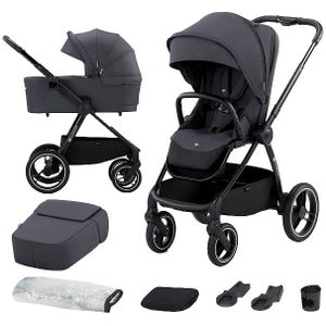 Kinderkraft Nea Deep Grey 2-in-1 Kinderwagen KSNEA000DGR2000