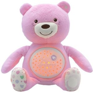 Chicco First Dreams Knuffel Beer Projector - Roze