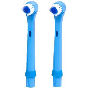 Paw Patrol Blauw 2 stuks Opzetstuk voor Elektrische Kinder Tandenborstel 100042