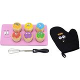 Label Label Barbapapa Houten Cupcakes Set LLBB-35808