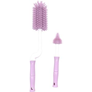 Bo Jungle B-Bottle Roze Siliconen Flessenborstel Set B540210