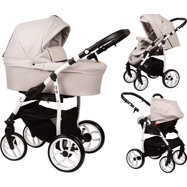 Alvast koel nachtmerrie Baby merc zipy white kinderwagen incl autostoel - Online babyspullen kopen?  Beste baby producten voor jouw kindje op beslist.nl